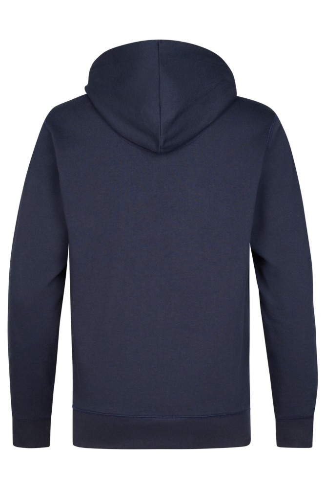 Petrol Industries blauwe heren sweater | Achteraanzicht