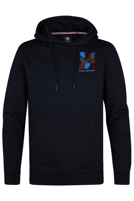 Petrol Industries zwarte heren sweater | Vooraanzicht