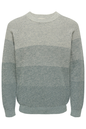 Only & Sons ONSBIRK RLX LS RAGLAN KNIT CAMP 22035794 MOONSTRUCK/GOBLIN BLUE