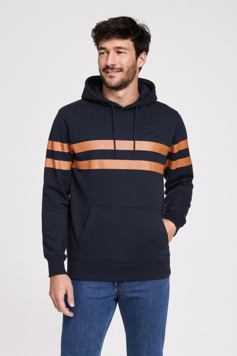Only & Sons blauwe heren sweater | Model