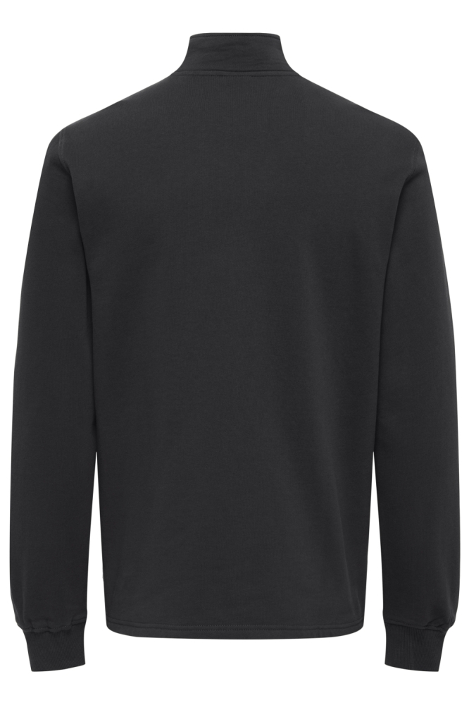 Only & Sons zwarte heren sweater | Achteraanzicht