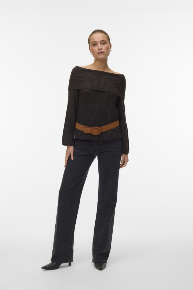 Vero Moda bruine dames trui | Model