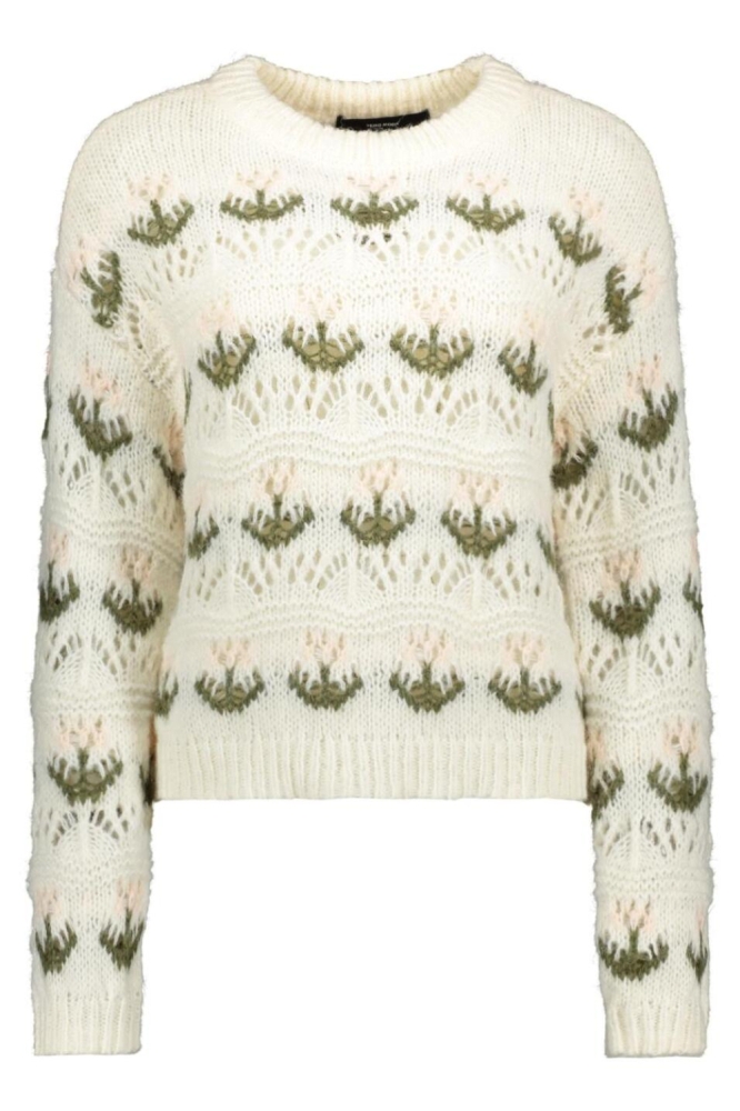 Vero Moda witte dames trui | Vooraanzicht