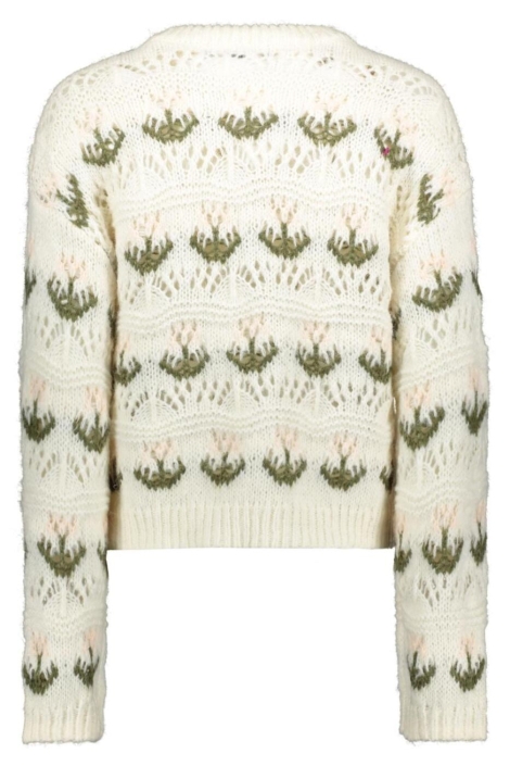 Vero Moda witte dames trui | Achteraanzicht