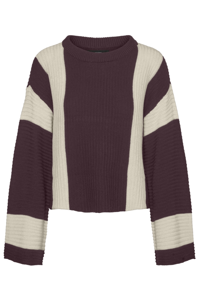 Vero Moda bordeaux dames trui | Vooraanzicht