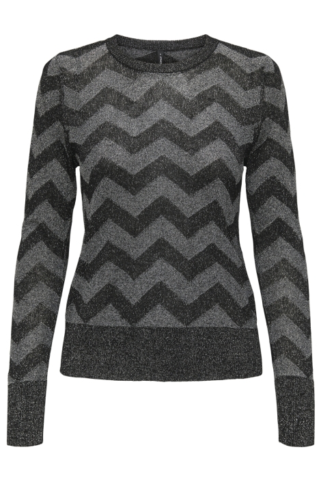 Only zwarte dames trui | Vooraanzicht