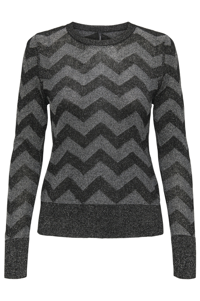 Only zwarte dames trui | Vooraanzicht