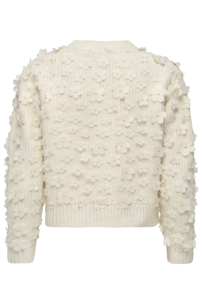 Only beige dames trui | Achteraanzicht