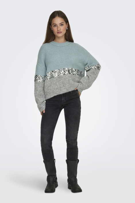 Only blauwe dames trui | Model