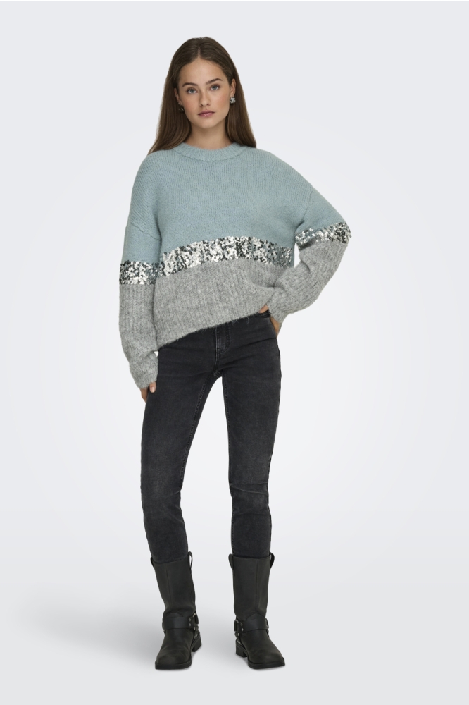 Only blauwe dames trui | Model