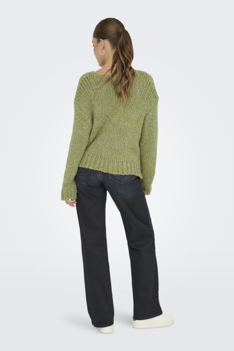 Only groene dames trui | Model