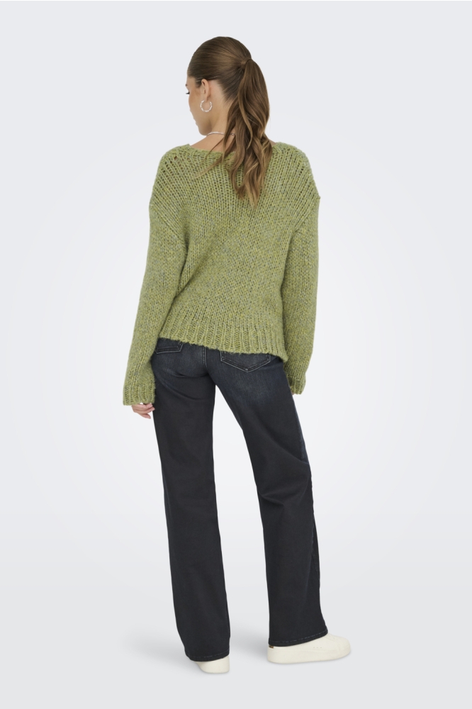 Only groene dames trui | Model