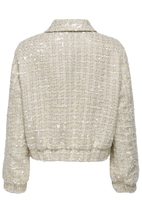 Only ecru dames jas | Achteraanzicht
