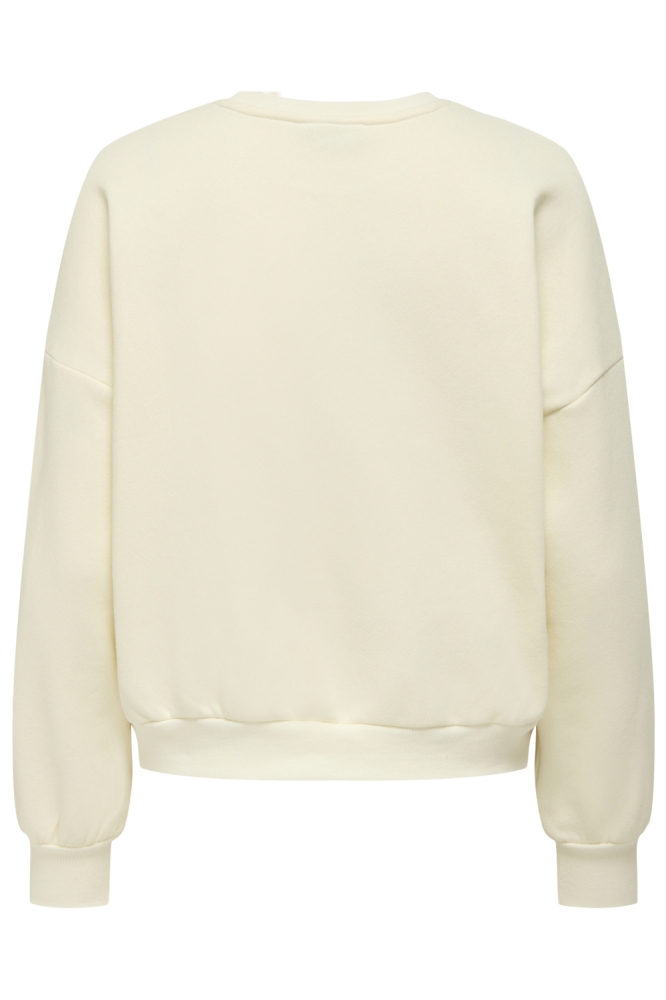 Only witte dames sweater | Achteraanzicht