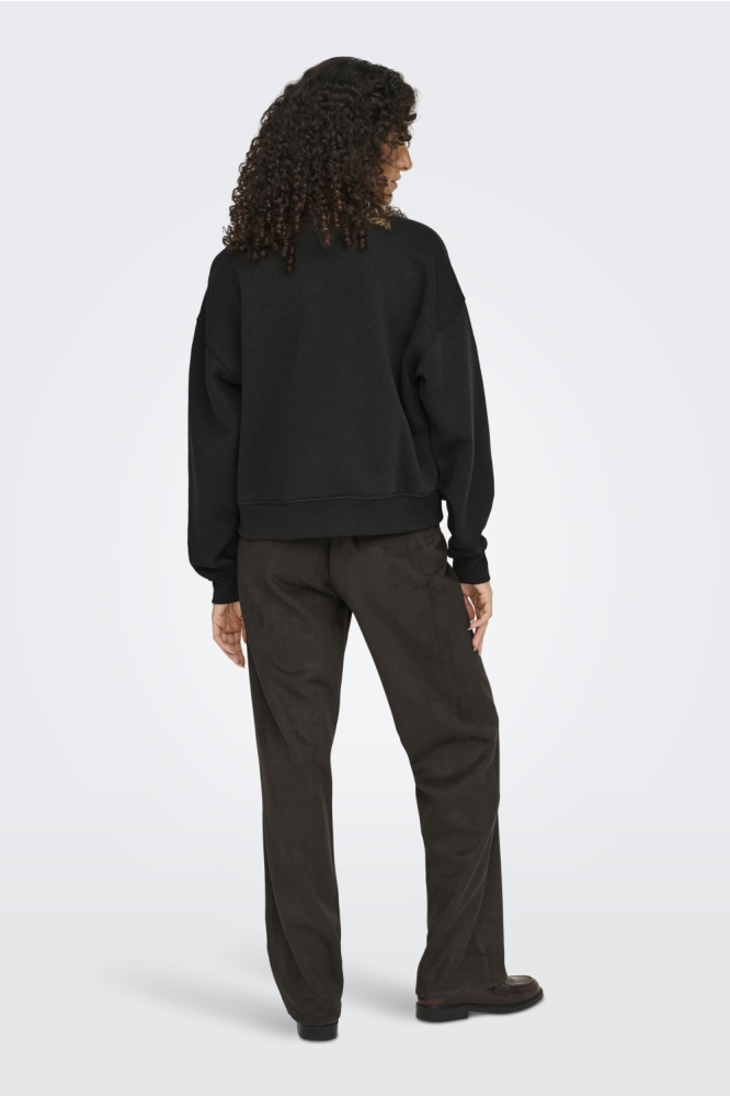 Only zwarte dames sweater | Model