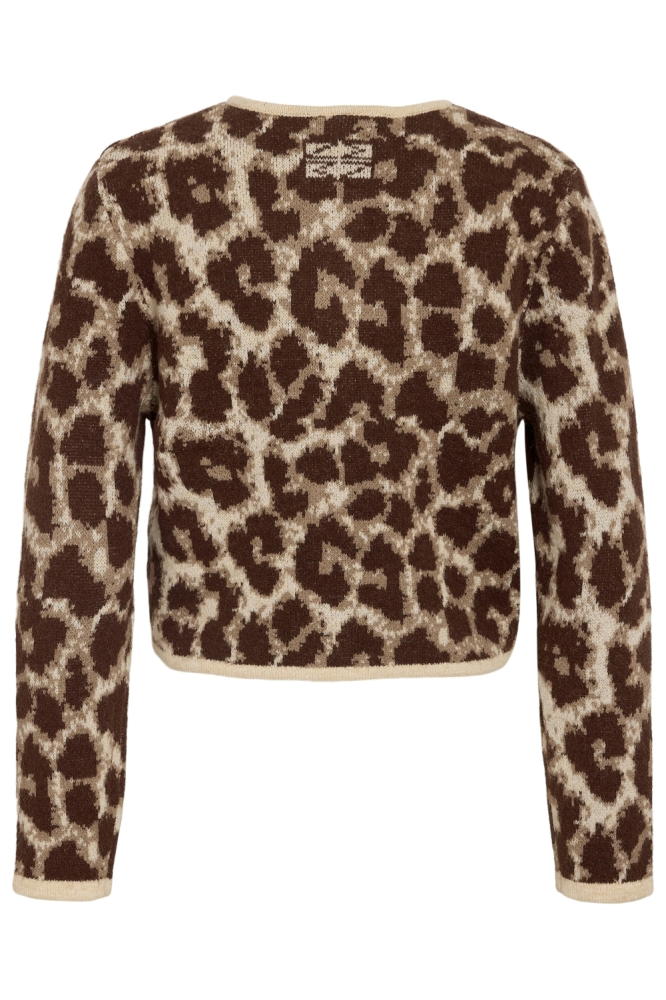 Noisy may camel dames vest | Achteraanzicht