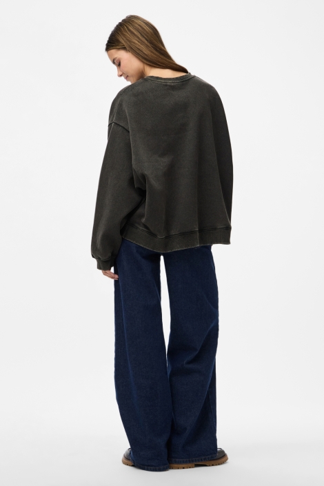 Pieces zwarte dames sweater | Model