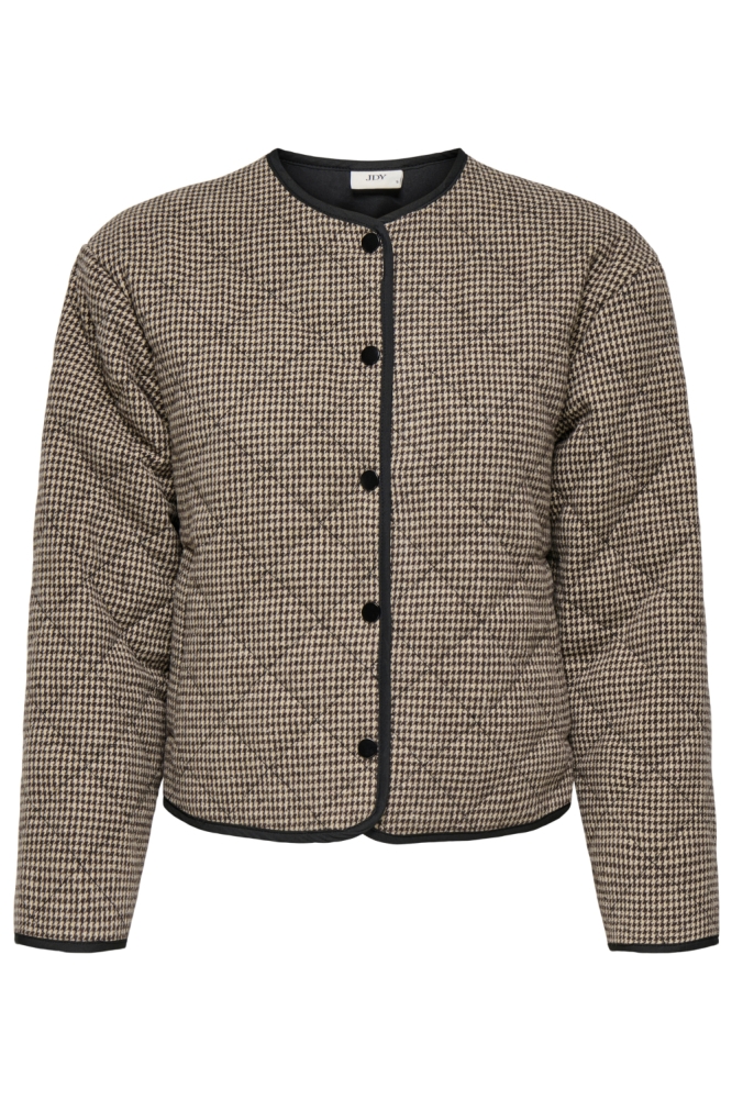 Jacqueline de Yong bruine dames jas | Vooraanzicht