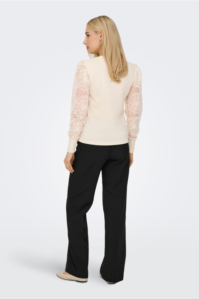 Jacqueline de Yong beige dames sweater | Model
