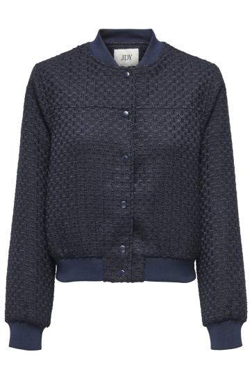 Jacqueline de Yong Vest JDYMINA L/S BOMBER PNT 15361031 NAVY BLAZER
