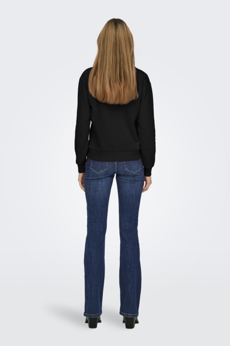 Jacqueline de Yong zwarte dames trui | Model