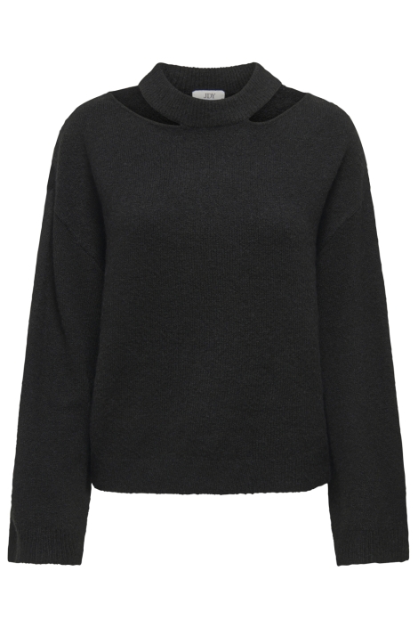 Jacqueline de Yong zwarte dames trui | Vooraanzicht