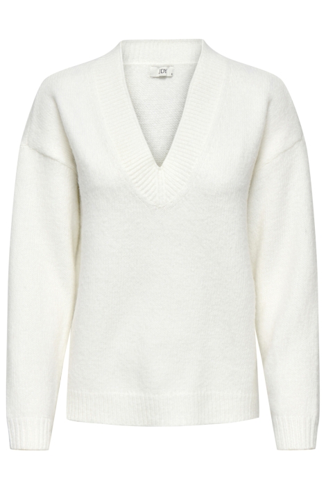 Jacqueline de Yong witte dames trui | Vooraanzicht