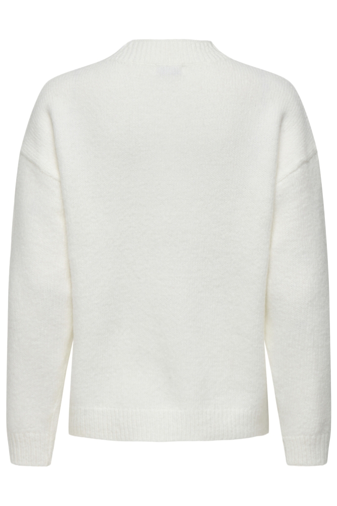 Jacqueline de Yong witte dames trui | Achteraanzicht