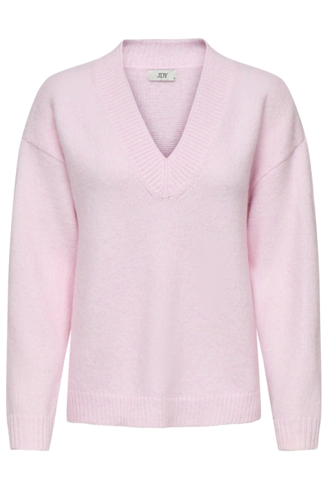 Jacqueline de Yong roze dames trui | Vooraanzicht