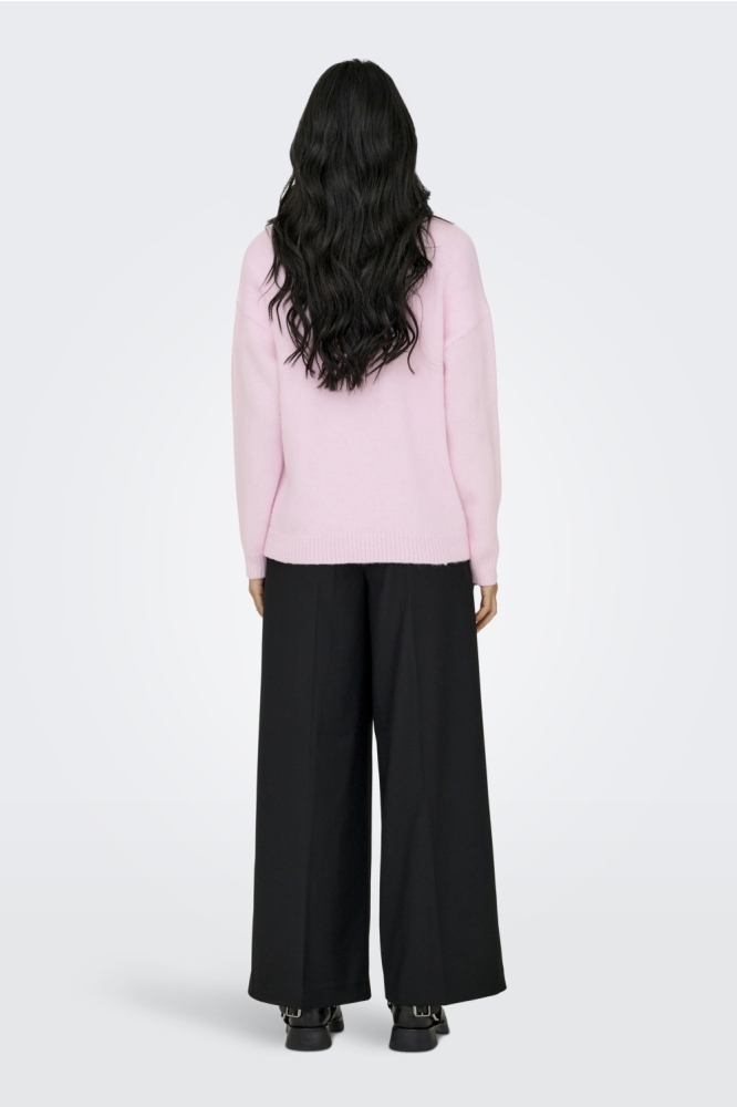 Jacqueline de Yong roze dames trui | Model