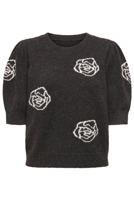 Only bruine dames trui | Vooraanzicht