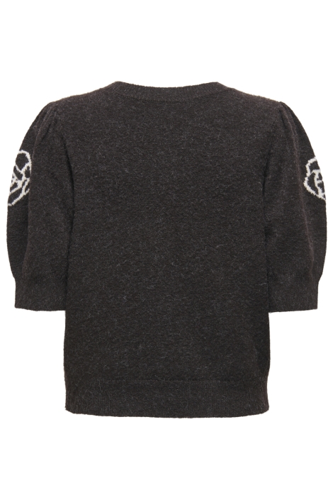 Only bruine dames trui | Achteraanzicht