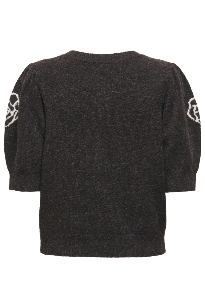 Only bruine dames trui | Achteraanzicht