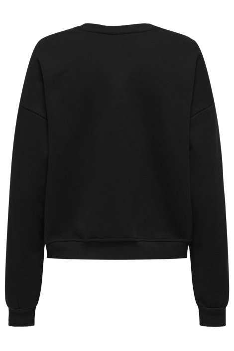 Only zwarte dames sweater | Achteraanzicht