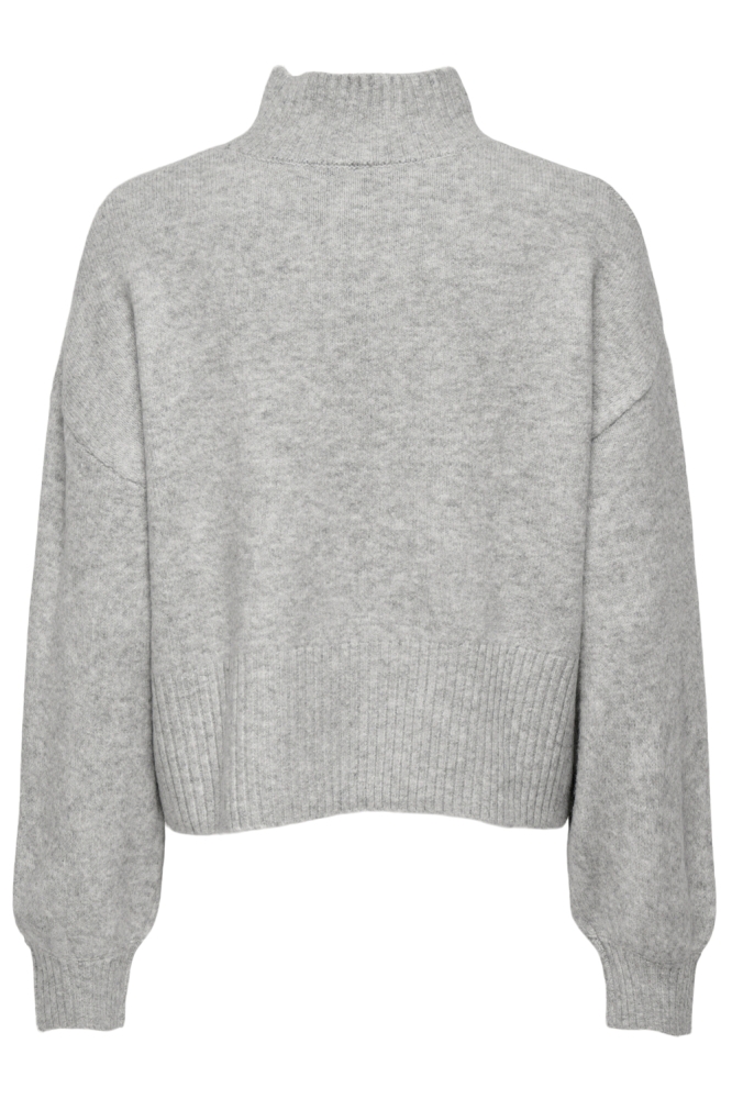 Only grijze dames trui | Achteraanzicht