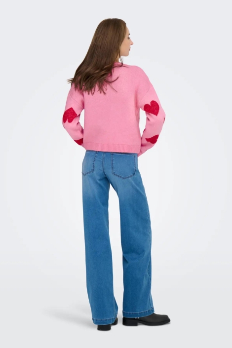 Only roze dames trui | Model