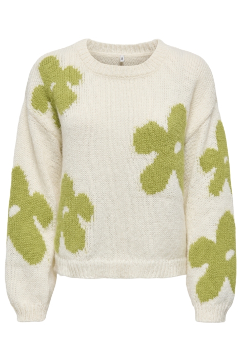 Only beige dames trui | Vooraanzicht