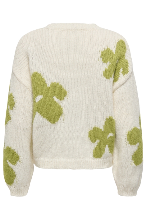 Only beige dames trui | Achteraanzicht