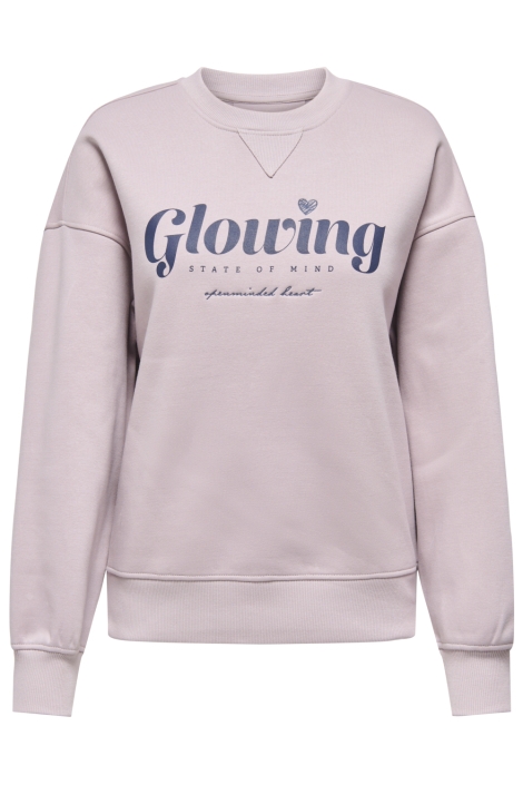 Only roze dames sweater | Vooraanzicht