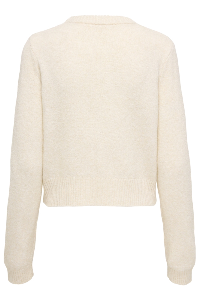 Only beige dames trui | Achteraanzicht
