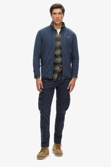 Superdry blauwe heren vest | Model