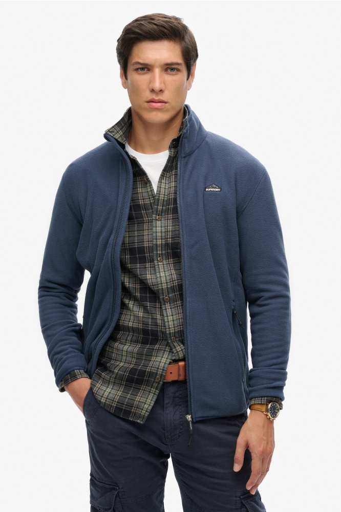 Superdry blauwe heren vest | Model