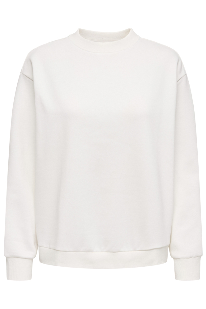 Jacqueline de Yong witte dames sweater | Vooraanzicht