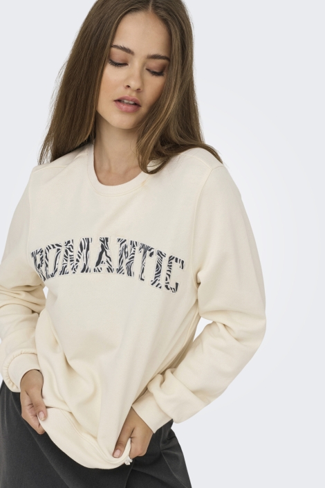 Only beige dames sweater | Model