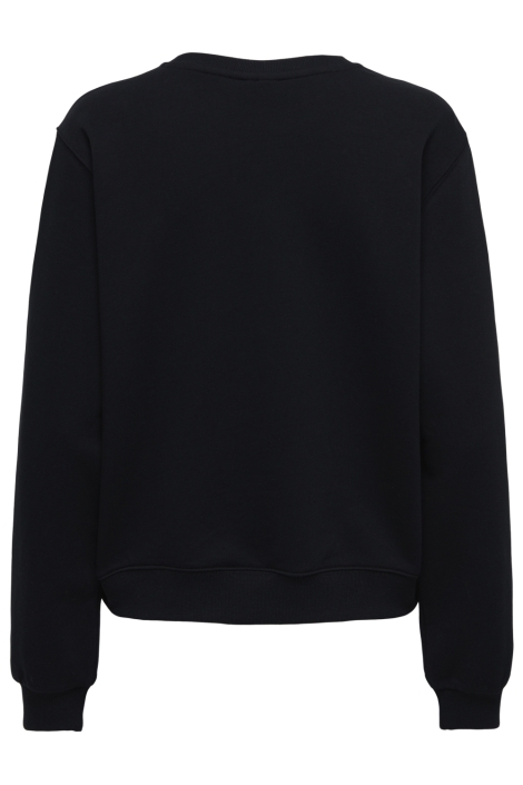 Only zwarte dames sweater | Achteraanzicht