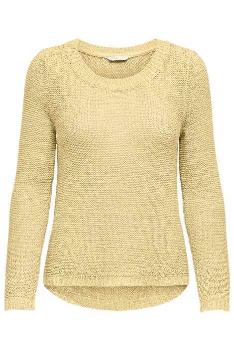 Only gele dames trui | Vooraanzicht