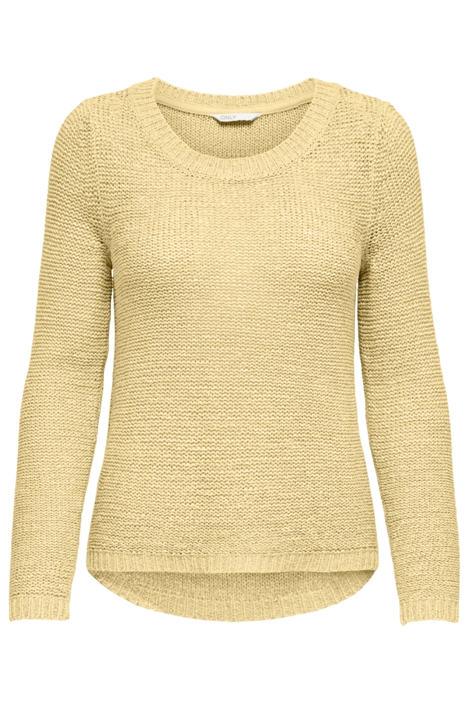 Only gele dames trui | Vooraanzicht