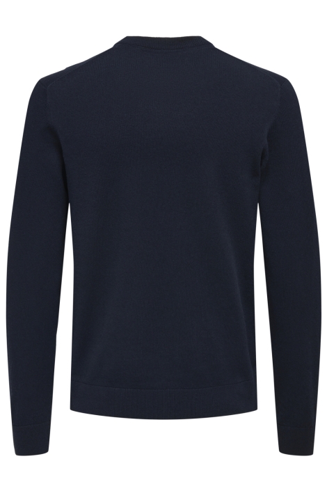 Only & Sons blauwe heren trui | Achteraanzicht