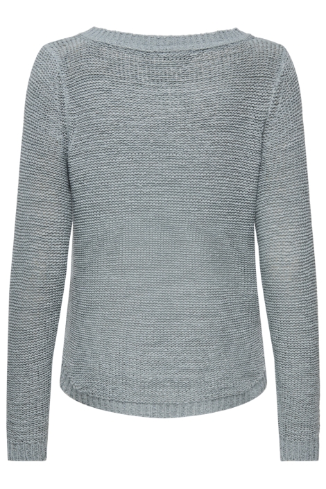 Only blauwe dames trui | Achteraanzicht