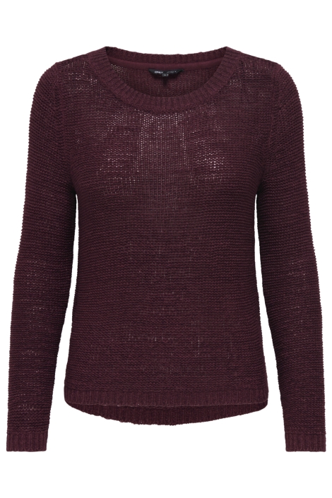 Only bordeaux dames trui | Vooraanzicht